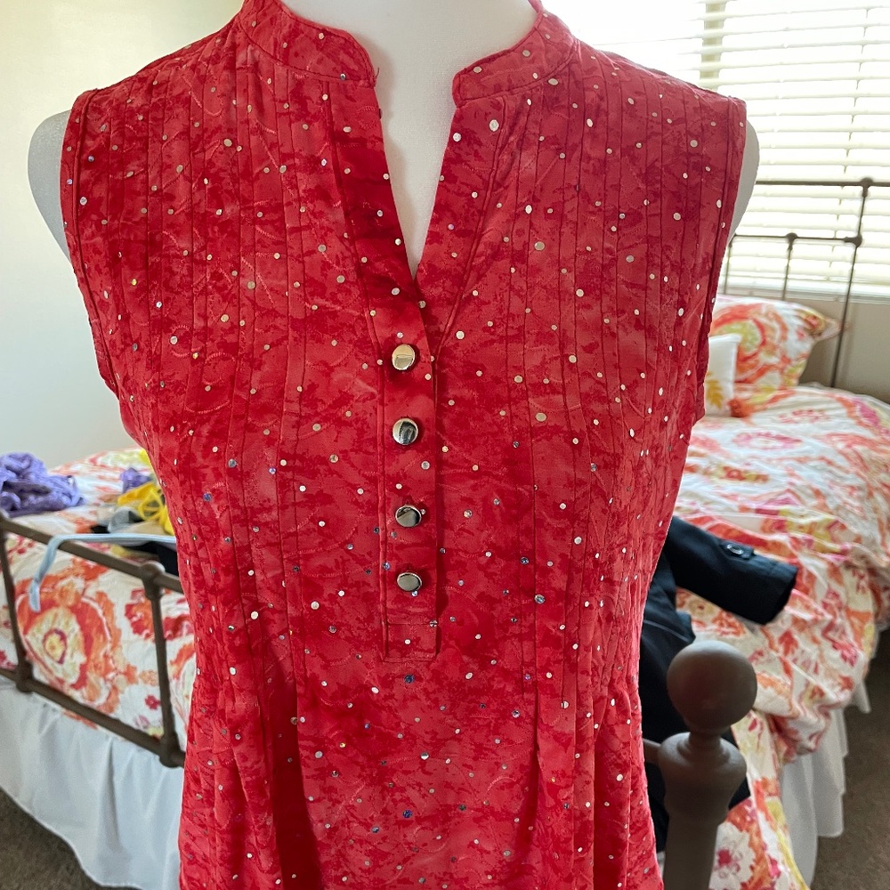 Red Blouse